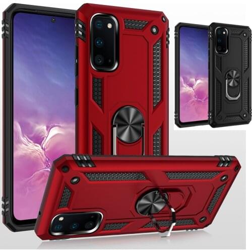 S20 FE Case For Samsung Galaxy S20 Fan Edition Shockproof Back Car bracket Cover For Galaxy S20 Ultra S20+ S20 Lite Phone Case