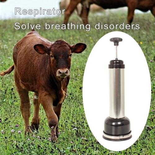 Calf Breathing Pump Breathing Tool Calf Assisted Breathing Pump for Farm Animals