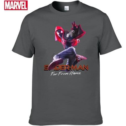 Marvel The Avengers spiderman t shirt Comfortable Breathable 100% cotton Fashion clothes for teens Summer Oversize t-shirt #80