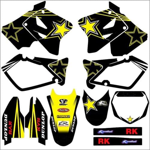 3M Motorcycle graphics stickers decals For Suzuki RM250 RM125 2001 2002 2003 2004 2005 2006 2007 2008 2009 2010-2012 125RM 250RM