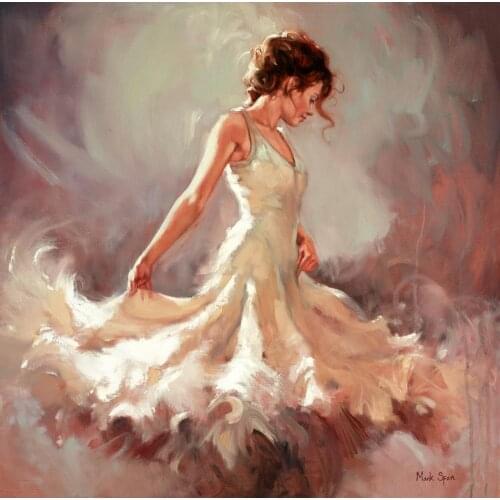 Beautiful oil paintings woman White Beauty Lady oil on canvas High quality hand-painted