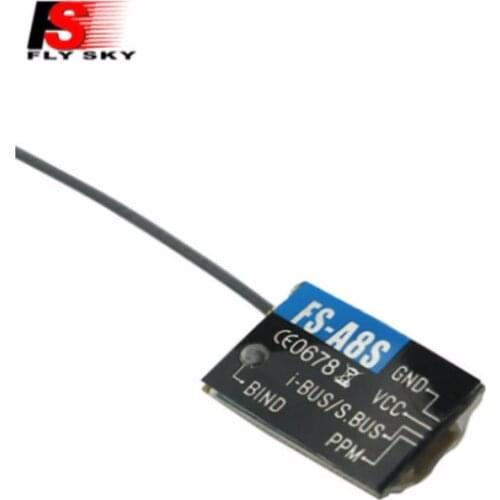 Flysky FS-A8S FS A8S 2.4G 8CH Mini Receiver with PPM i-BUS SBUS Output Compatible FS-i4 FS-i6 FS-i6S FS-i6X FS-i10 Transmitter