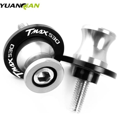 Motorcycle Stands M6 Screw sliders Swingarm Spools Slider For Yamaha T MAX TMAX 500 530 T-MAX 530 DX SX 2004-2016 2017 2018 2019