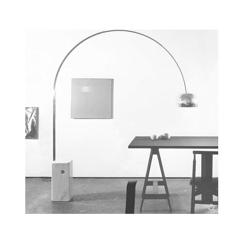 Nordic Italy modern minimalist hotel villa model room living room sofa marble fishing floor lamp