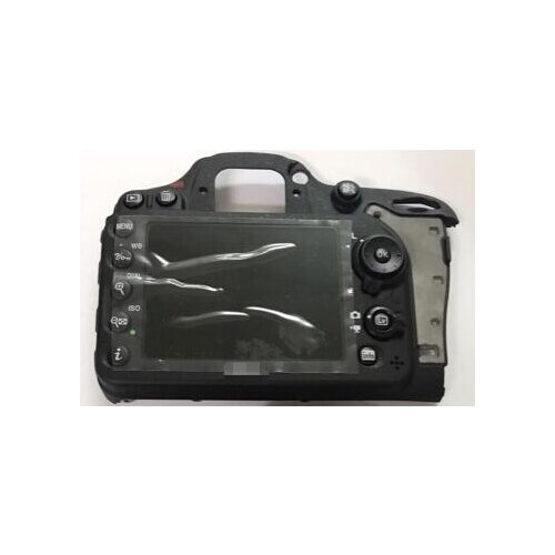 90%New For Nikon D7100 Back Cover Rear Shell Case with LCD Button Flex Cable Camera Replacement Unit Repair Part
