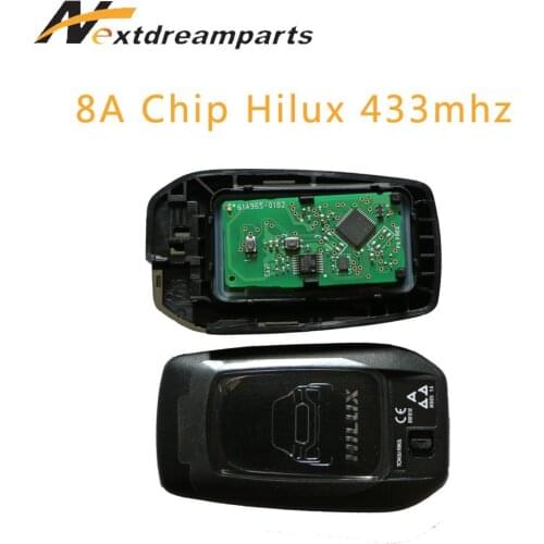 2 Buttons Genuine Car Key for Toyota Hilux 433mhz 8A Chip BM1EW