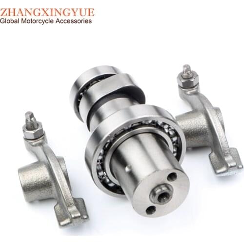 Scooter high quality camshaft & Rocker arm for Keeway Outlook 125cc 150cc 4T LC QJ153MI-2 QJ158MJ Engine parts