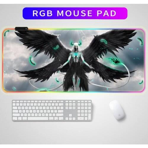 RGB mouse pad gamer notebook mouse pad anime Japan bleached anime game mouse pad gamer keyboard mouse pad notebook mouse pad