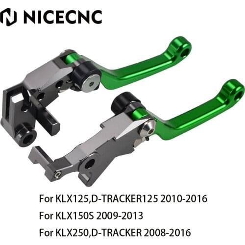 NICECNC Brake Clutch Lever for Kawasaki KLX125 D-TRACKER125 10-16 KLX150S 09-13 KLX250 D-TRACKER 93-16 KLX 125 250 150S Aluminum