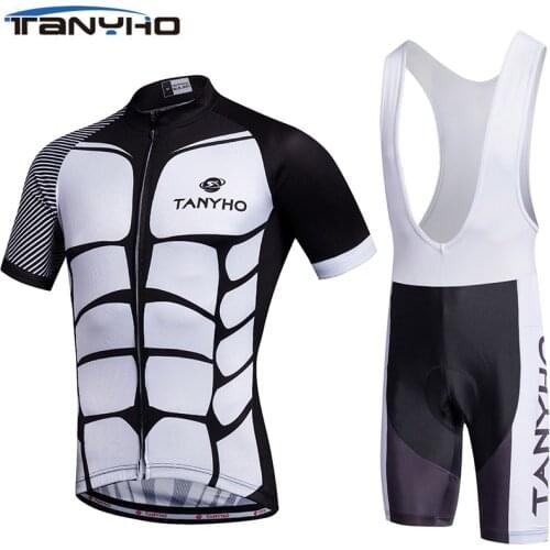 Sport Men Pro Cheap Cycle Cycling Jersey MTB Bike Bicycle Clothing Shirt brand Ropa Ciclismo Summer Bicicleta Maillot Suit Set