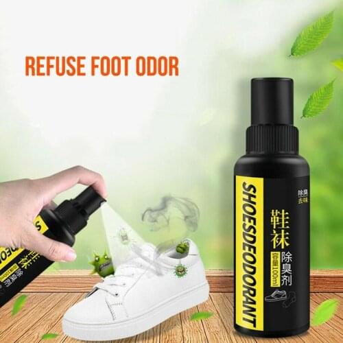 100ML Socks Shoes Deodorant Spray Shoes Stink Freshener Socks Odor Remover Spray Refresh Antiperspirant