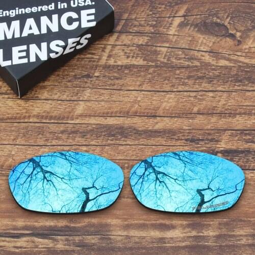 ToughAsNails Resist Seawater Corrosion Polarized Replacement Lenses for Oakley XS Fives Sunglasses Blue Mirrored