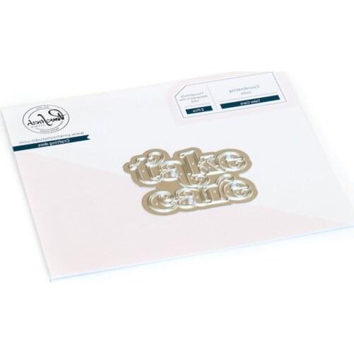 Take Care metal New Metal Cutting Dies Stamps Scrapbook Diary Decoration Stencil Embossing Template DIY Greeting Card Handmade