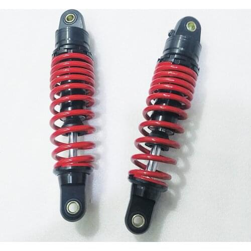 265mm 7mm Motorcycle Shock Absorber Rear Suspension for Honda Yamaha Suzuki Kawasaki Dirt bikes Gokart Motorcycles and Quad
