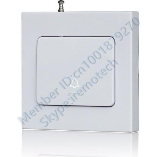 1-button portable sticker wireless calling button,wireless calling system ,emergency call ,waiter call