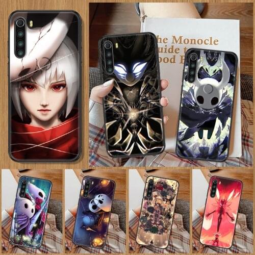 Hollow Knight game Phone Case For Xiaomi Redmi Note 7 8 9 10 7A 8T 9A 9T 9S 10S Pro black tpu prime 3D Etui luxury hoesjes art