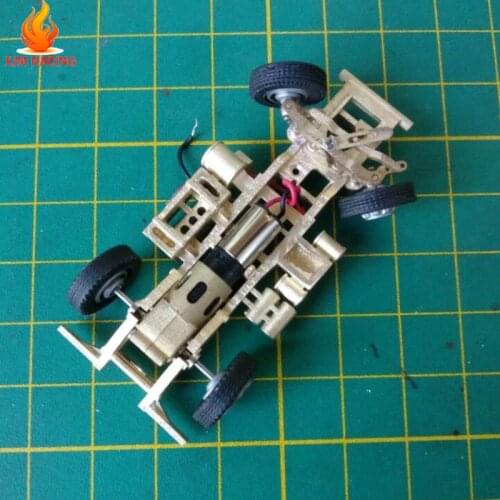 DIY 1/87 Trailer Pure Copper Chassis Kit for Herpa, Mercedes SK Truck RC Car