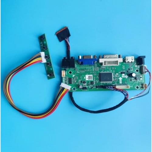 Controller board kit For B173RW01 V.0 1600X900 17.3inch digital signal LED VGA LCD driver HDMI card DIY DVI screen panel