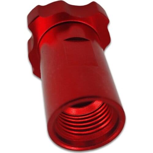 Red Internal Thread M16*1.5mm Aluminum fit for PPS Adapter Spray Cup Connector Pot Joints Accessories