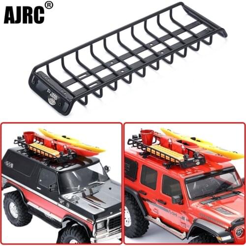 Metal Roof Rack Narrow Metal Luggage Rack For 1:10 Rc Climbing Car Traxxas Trx4 Trx6 Axial Scx10 Yikong Rc4wd