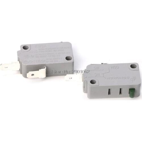 2Pcs KW3A Microwave Oven Door Micro Switch 125V/250V 16A Normally Open Switch J11 Drop shipping