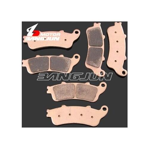 Motorcycle Front Rear Metal Brake Pads For HONDA VFR800 1998-2005 CBR1100XX 1997-2008