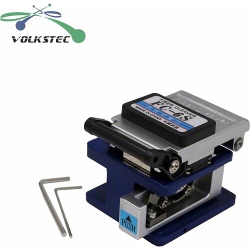 NEW free shipping VOLKSTEC FC-6SN Fiber Cleaver High Precision Fiber Cleaver with Bag