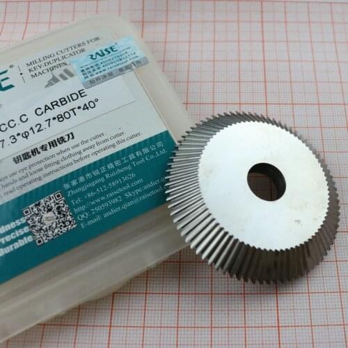 Original Raise Tungsten steel double angle cutter 0010CC.C milling cutter for WenXing Key Machine 217,100-A,100-A1 locksmith