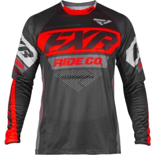 FXR Motocross Shirt Motorcycle Jacket Off-road T-shirt Ride Bicycle Long-sleeve Jersey Moto Jaquetaelectric Motorcycle