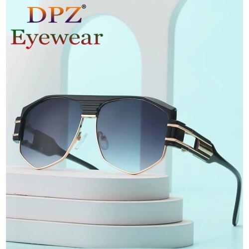 2021 New Luxury Brand Big Frame Women Aviation Sunglasses Fashion Trend Toad Mirror Mens Driving Sunglasses UV400 Oculos De Sol