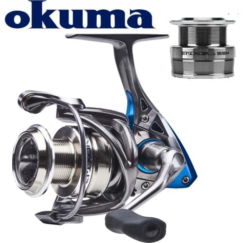OKUMA EPIXOR PL Spinning Fishing Reel 5BB+1RB Deep/Shallow Extra Spool 5-12KG Power Corrosion Resistant Graphite Body/Rotor