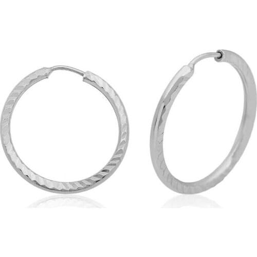 Tevuli 925 Sterling Silver set Auger Ring Earrings