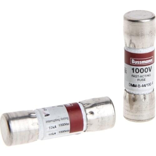 2PC DMM-B-44/100 10x35MM 44MA 1000VAC/DC Buss Fuse For Fluke Multimeter BUSSMANN K9FA