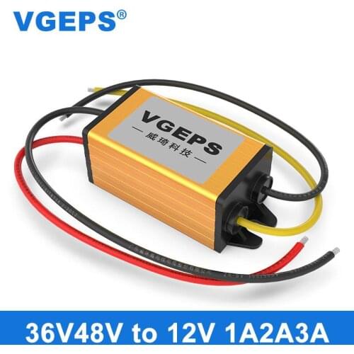 36V48V to 12V DC low-power power converter 30-60V to 12V car DC-DC step-down module