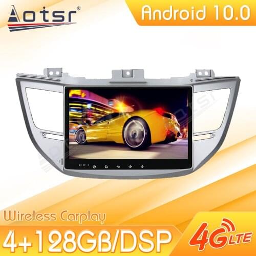 Android Car Multimedia Stereo Player For Hyundai Tucson IX35 2015-2018 Tape Radio Recorder Auto GPS Navi Head Unit No 2Din 2 Din