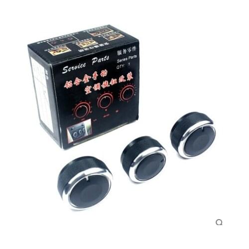 Car styling Air Conditioning Installation heat control Switch knob AC Knob case for Chevrolet Aveo Lova Sonic after T50