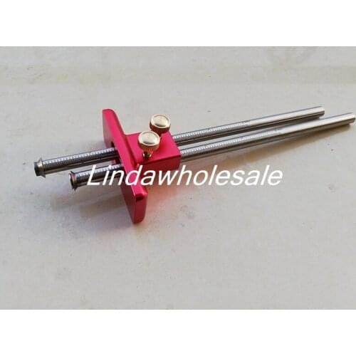 European double-headed scribe blade, wooden scribe-line woodworking crossed-out tool woodworking tools