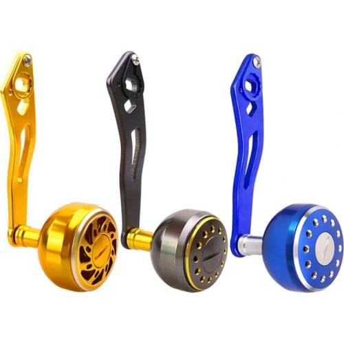 Fishing Reel Rocker Arm Metal Fishing Reel Handle Ball Knob Rocker Arm Grip Replacement Accessories Fishing Tools