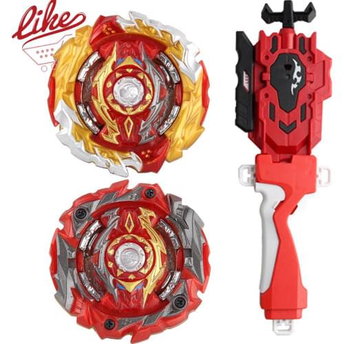 Laike Burst Superking B-172 World Spriggan B172 Spinning Top with Launcher Handle Set Toys for Children