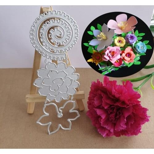 Metal cutting Mould Beautiful Flowers and Flowers World cutting Paper Craft hand punching Card Art cutting Machine