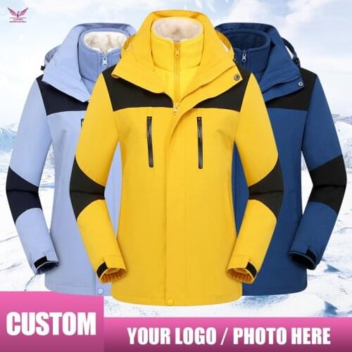 Custom Logo jacket Men winter Windproof Waterproof Jacket Custom Sweet Couple coat Unisex Outdoor Jackets