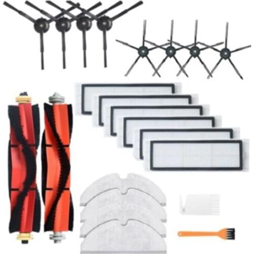 22Pcs Robotic Electric Vacuum Cleaner Replacement Parts Accessories Side Brush Mop Cloth Filter Kits for S50 S51 S55 T6