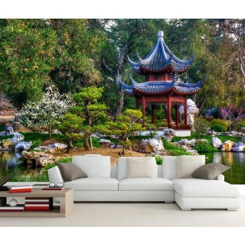 Papel de parede Parks Gardens Nature photo wallpaper,restaurant living room tv sofa wall bedroom 3d wall mural