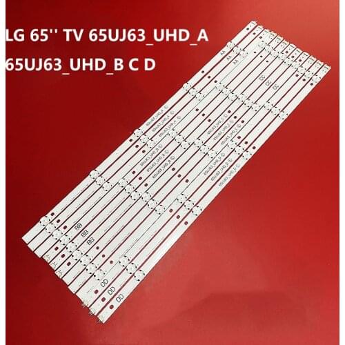 LED Backlight Lamp strip for LG 65'' TV 65UJ63_UHD_A 65UJ63_UHD_B C D 65UJ6300 65UJ5500 65UJ630V 65UJ634V 65UK6100 NC650DGEAAFX7