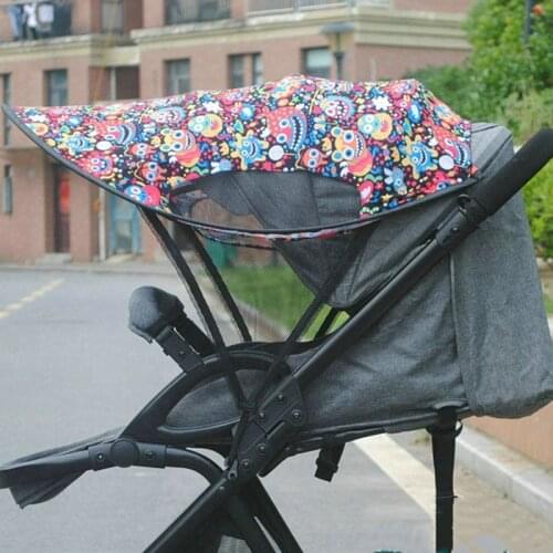 Universal Baby Stroller Accessories Sunshade Canopy Carriage Sun Visor Cover for Babyzen Yoyo Yoya Pushchair