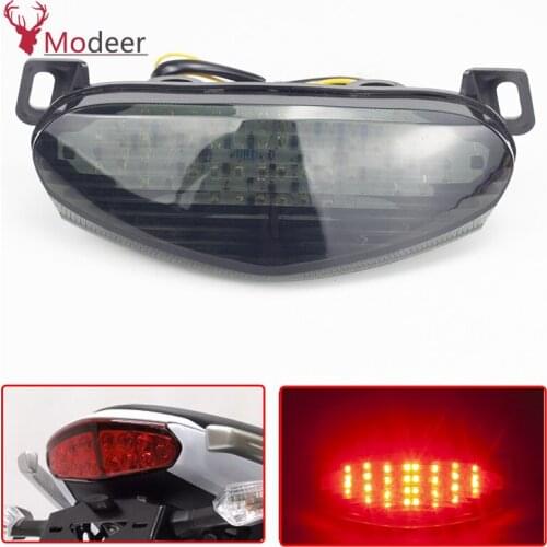 For Kawasaki Ninja 650R ER6N ER6F ER 6F 6N 2009 2010 2011 Motorcycle Rear Tail Light Brake Turn Signals Integrated LED Light