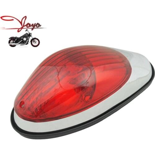 Motorcycle Brake Tail Light For Suzuki Gsxr Honda Shadow VT V-Star Kawasaki Vulcan Side Mount Plate Cruiser