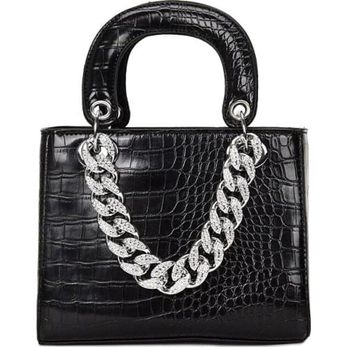 Purple Spirit Bird - Fashion Shoulder Bag Designer Women Crossbody Bags Female Leather Chain Hand Bags for Women Brand 2021