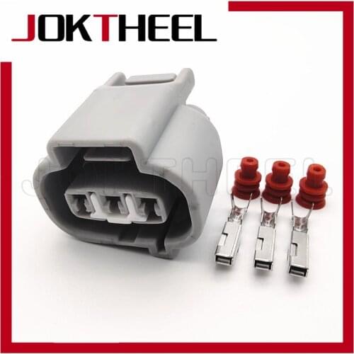 1/5/10/20 sets kit 3 pin way gary female waterproof connector speed sensor plug socket for car Toyota