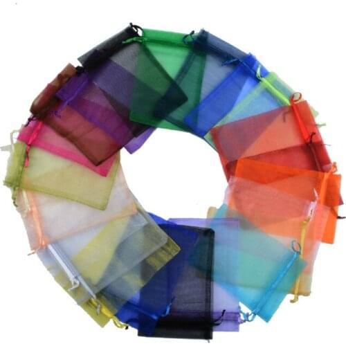 100pcs 11x16cm Colors Packaging storage bags ziplock bundle pocket small pouch package favor jewelry baggies